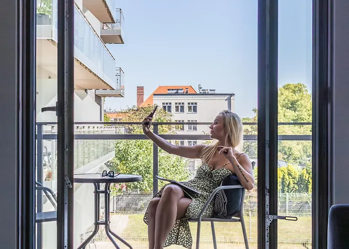 شقة Glow - Chmielna, & River View *